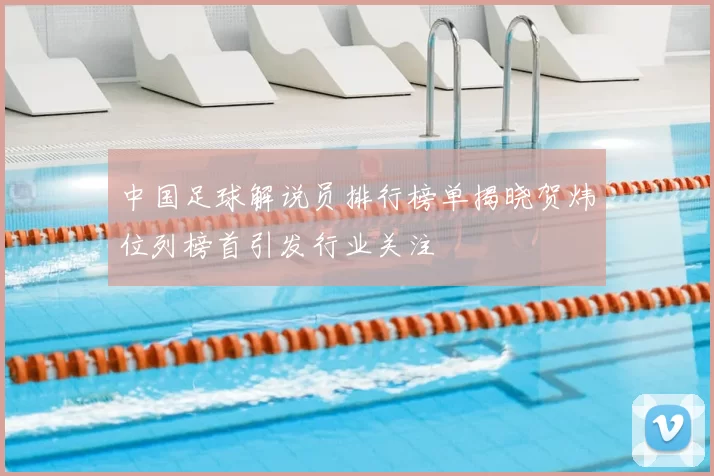中国足球解说员排行榜单揭晓贺炜位列榜首引发行业关注