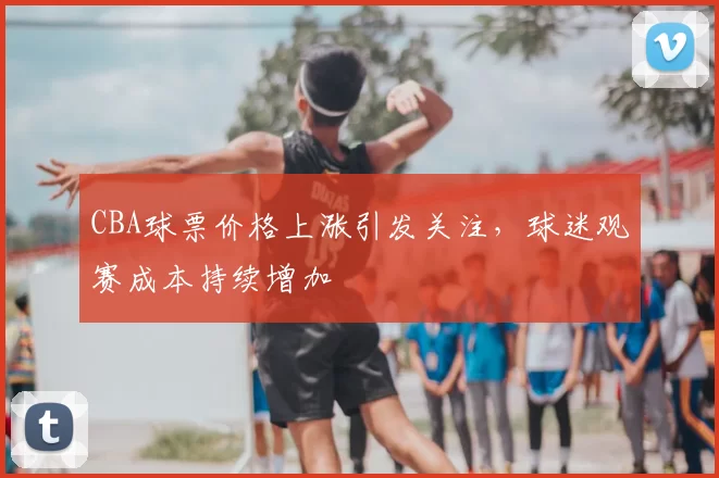 CBA球票价格上涨引发关注，球迷观赛成本持续增加